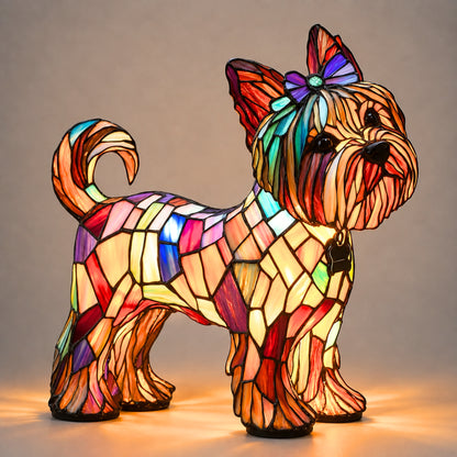Tischlampe Elva - Kunstvolles Glasdesign