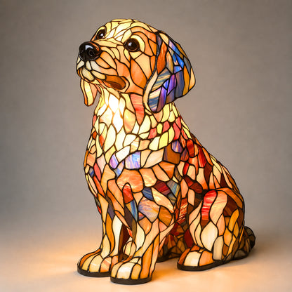 Tischlampe Elva - Kunstvolles Glasdesign