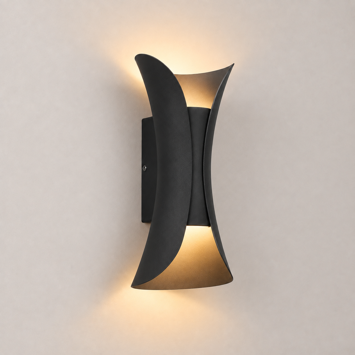 Wandleuchte Solyn - Minimalistisches Design für draußen