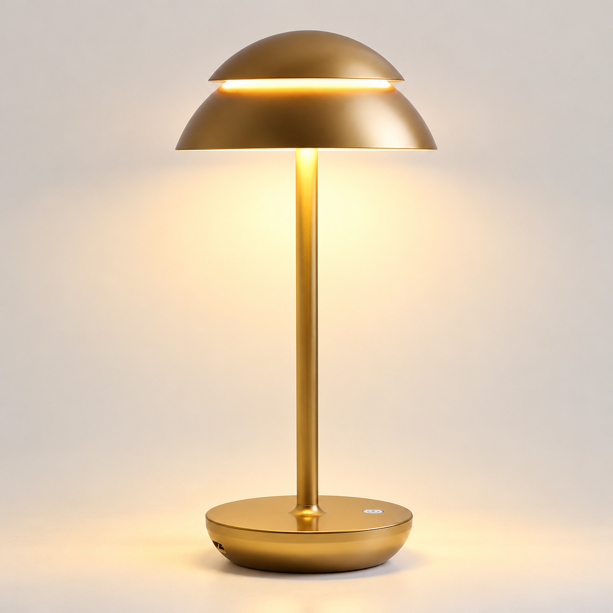 Tischlampe Ligna - Kabellos & Dimmbar im Skandi-Stil