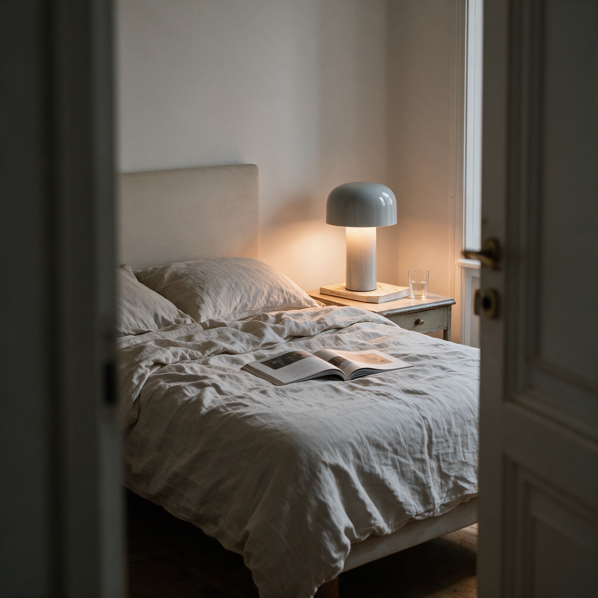 Tischlampe als Nachttischlampe