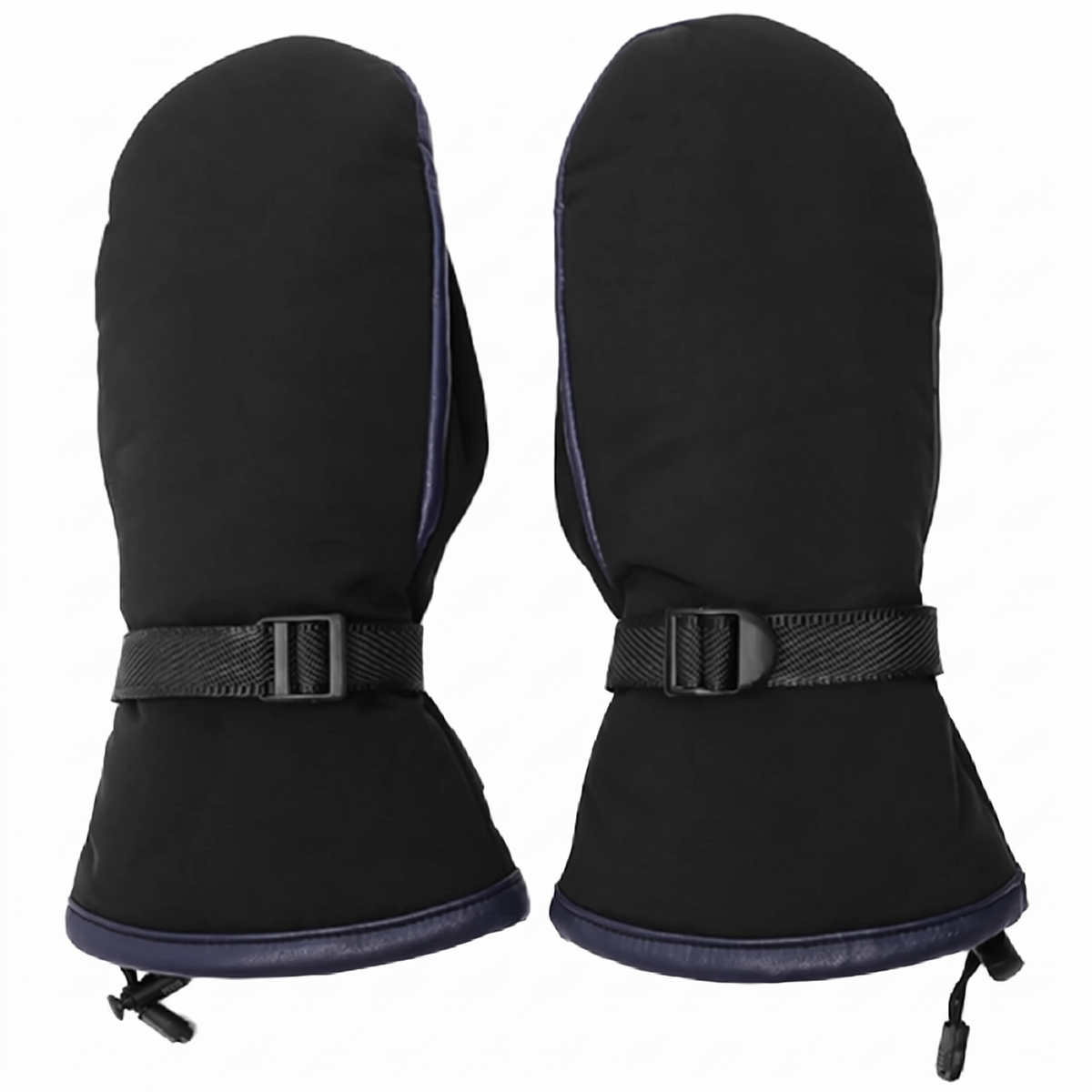 Beheizte Fausthandschuhe mit Schnalle und Zugband
