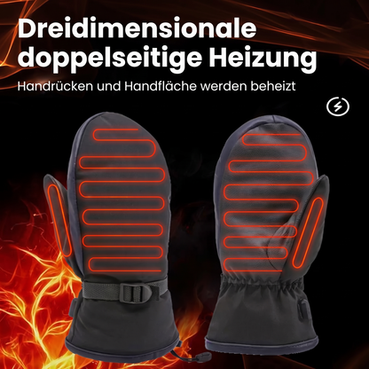 Doppelseitige Heizung an Handrücken und Handfläche