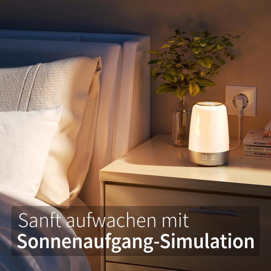 Sanft aufwachen mit Sonnenaufgang-Simulation