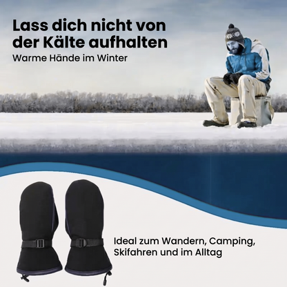 Warme Hände im Winter beim Wandern, Camping und Skifahren